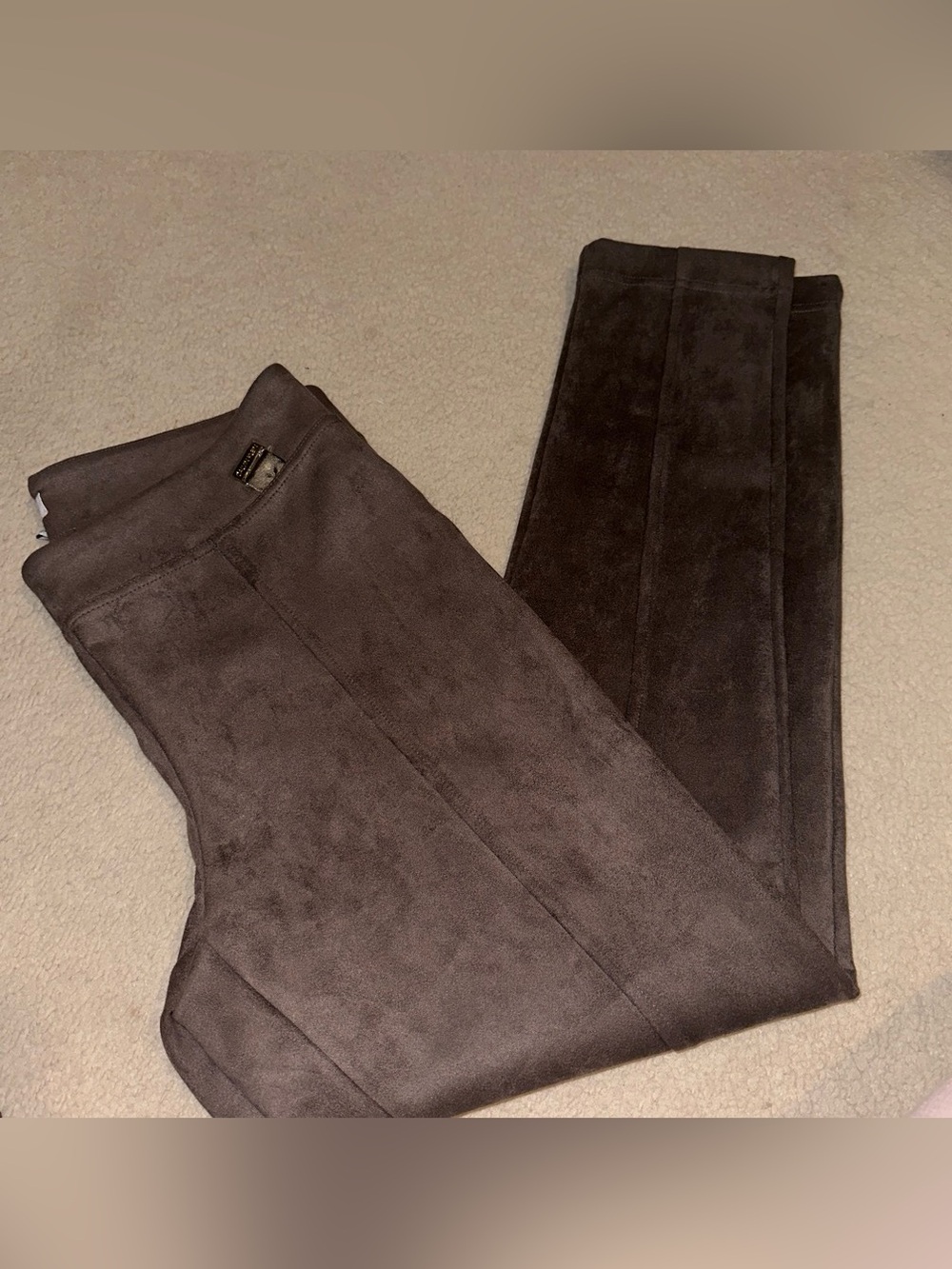 Calvin Klein - Dark Brown Suede Look